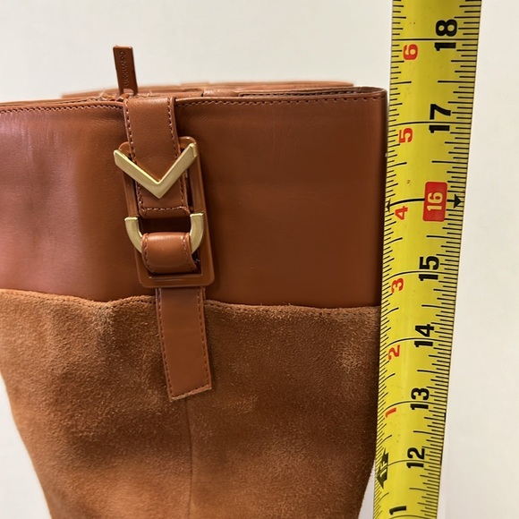 Calvin Klein CANDACE Knee High Leather Boots Size 6.5 - Picture 9 of 9